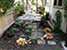 outdoor dining after